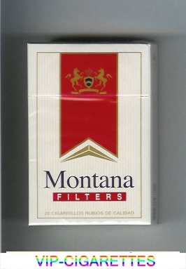 Montana Filters Cigarettes hard box