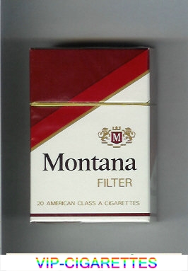 Montana Filter hard box Cigarettes