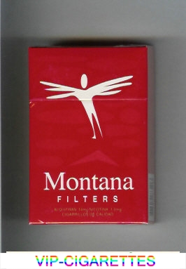 Montana Cigarettes Filter hard box