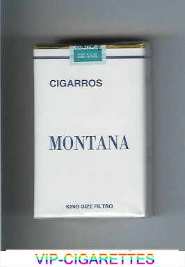 Montana Cigarros Cigarettes soft box