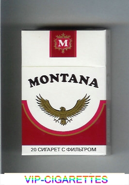 Montana Cigarettes hard box