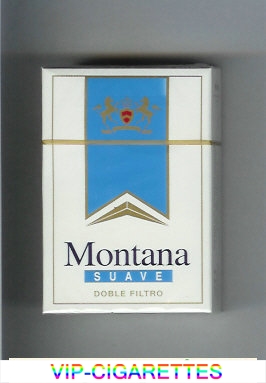 Montana Suave Doble Filtro Cigarettes hard box