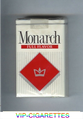 Monarch Full Flavor cigarettes soft box