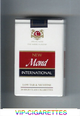 Mond New International Special Filter Fine American Blend cigarettes soft box