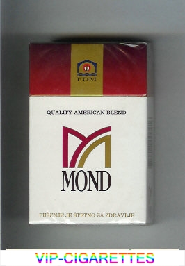 Mond Quality American Blend cigarettes hard box