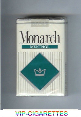 Monarch Menthol cigarettes soft box