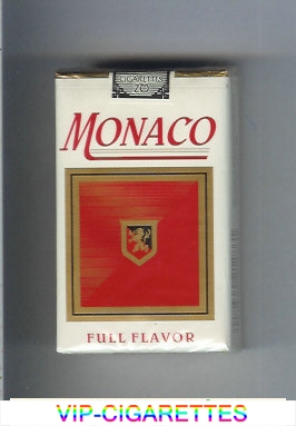 Monaco Full Flavor Cigarettes soft box