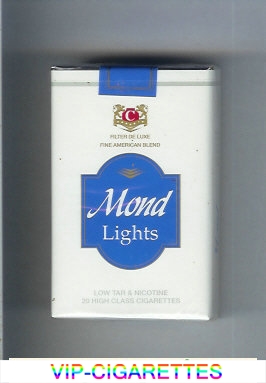 Mond Lights Filter De Luxe Fine American Blend cigarettes soft box