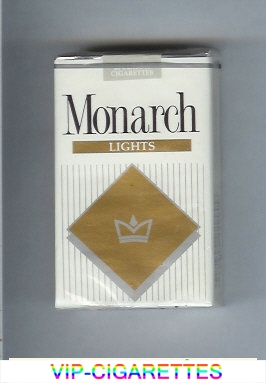 Monarch Lights cigarettes soft box