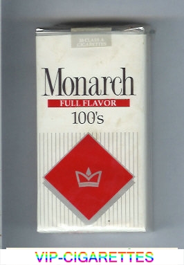 Monarch Full Flavor 100s cigarettes soft box