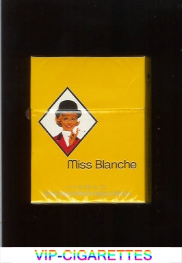 Miss Blanche cigarettes hard box