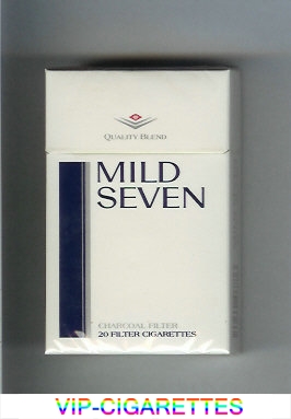 Mild Seven cigarettes hard box