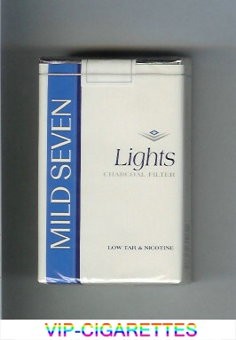 Mild Seven Lights cigarettes soft box