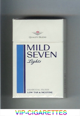 Mild Seven Lights cigarettes hard box