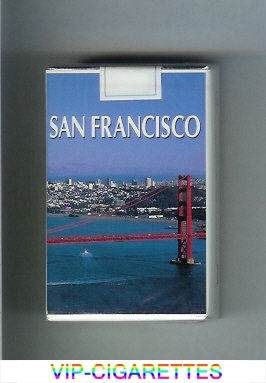 Mild Seven San Francisco Lights cigarettes soft box