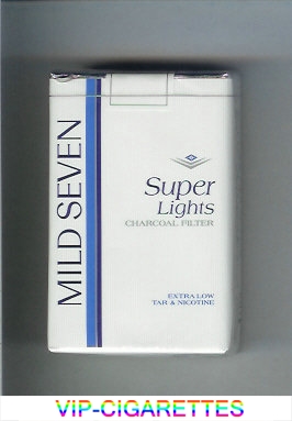 Mild Seven Super Lights cigarettes soft box