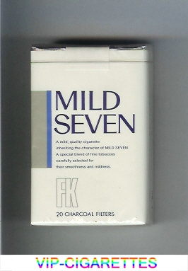 Mild Seven FK cigarettes soft box