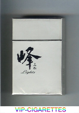 Mi-Ne Lights cigarettes hard box