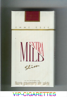 Mild Extra Slim 100s cigarettes hard box