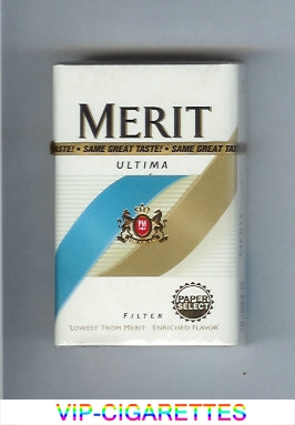 Merit Ultima Filter cigarettes hard box