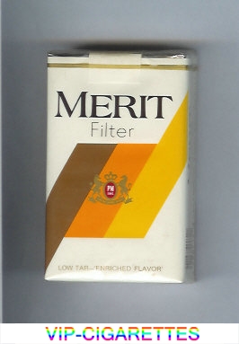 Merit Filter cigarettes soft box