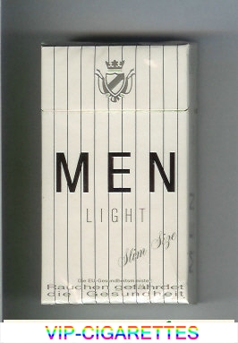 Men Light 90 cigarettes hard box