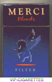 Merci Blonds Filter cigarettes hard box