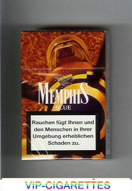 Memphis Blue cigarettes hard box