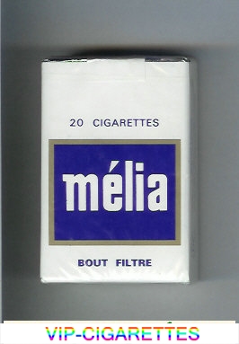 Melia Bout Filtre 20 cigarettes soft box