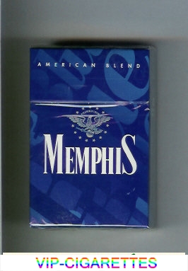 Memphis American Blend cigarettes hard box