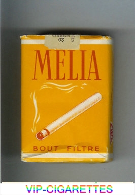 Melia Bout Filtre cigarettes soft box