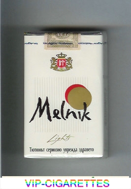 Melnik Lights cigarettes soft box