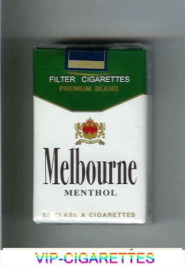  In Stock Melbourne Menthol Premium Blend cigarettes soft box Online