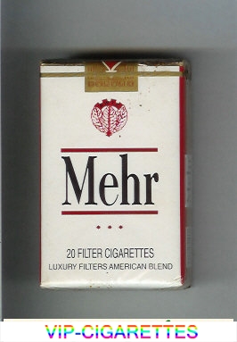 Mehr white cigarettes soft box