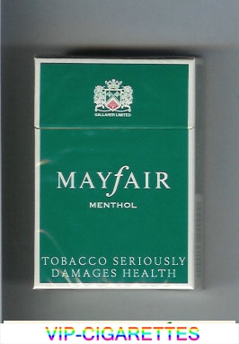  In Stock Mayfair Menthol cigarettes hard box Online