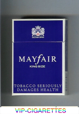 Mayfair King Size cigarettes hard box