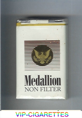 Medallion Non Filter cigarettes soft box