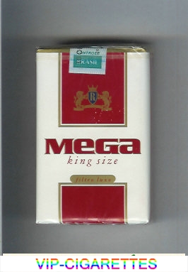 Mega King Size cigarettes soft box