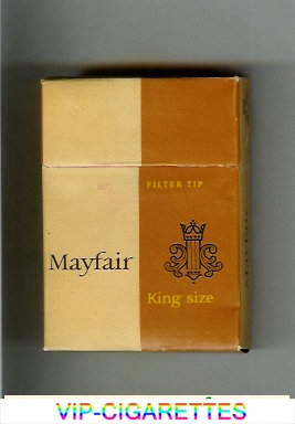 Mayfair Filter Tip King Size cigarettes hard box