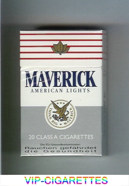  In Stock Maverick American Lights cigarettes hard box Online