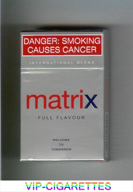 Matrix Full Flavour International Blend cigarettes hard box