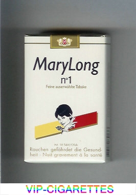 MaryLong No 1 cigarettes soft box