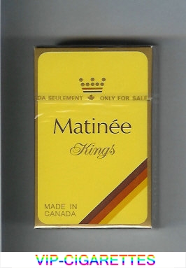 Matinee cigarettes hard box