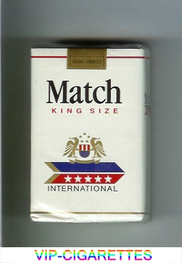 Match International cigarettes soft box