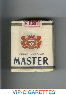 Master Virginia Americanos cigarettes soft box