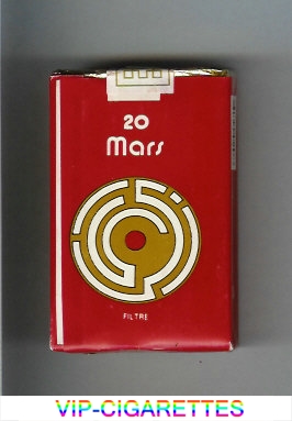 Mars cigarettes soft box