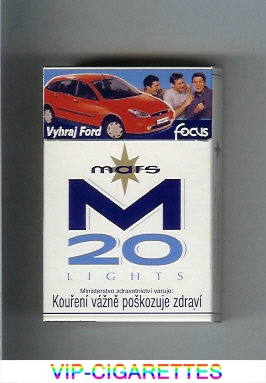 Mars M 20 Vyhraj Ford Focus Lights cigarettes hard box