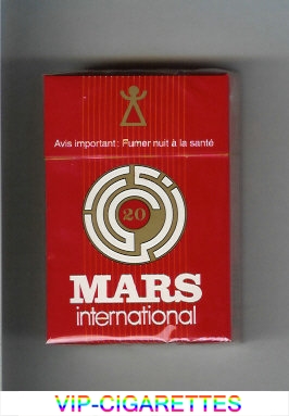 Mars International cigarettes hard box