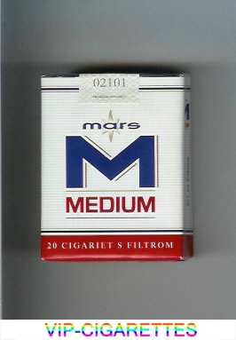 Mars M Medium cigarettes soft box