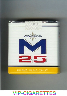 Mars M 25 Prava Plna Chut cigarettes soft box